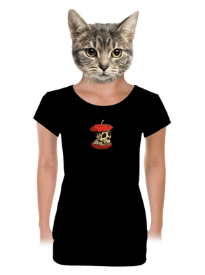 női póló elasztikus alsó szegéllyel