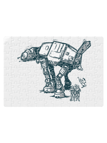 AT-AT kirakós White