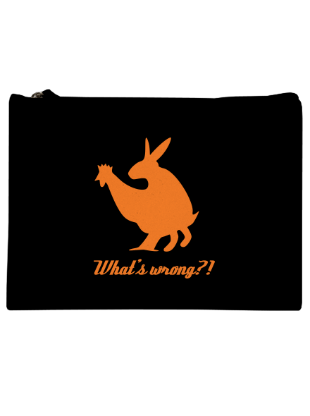 What's wrong kis táska Black