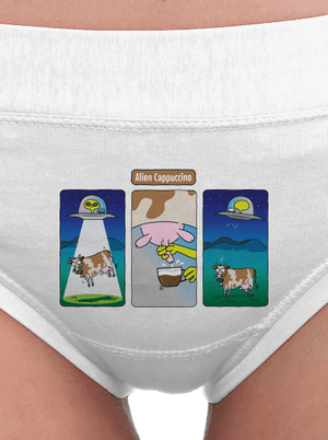 Alien Cappuccino női bugyik White