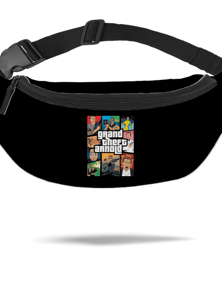 Grand Theft Arnold övtáska Black