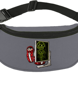 Röntgen Matryoshka övtáska Graphite