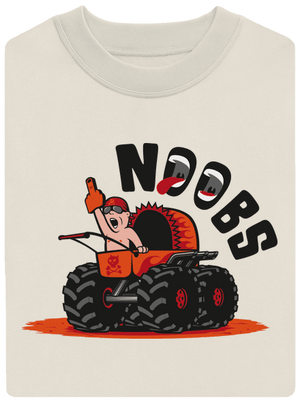 Monster stroller unisex crewneck Off White