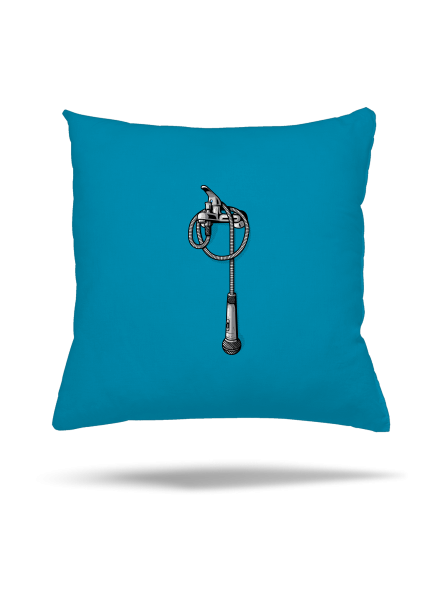 A zuhanny alatt párna Blue Turquoise
