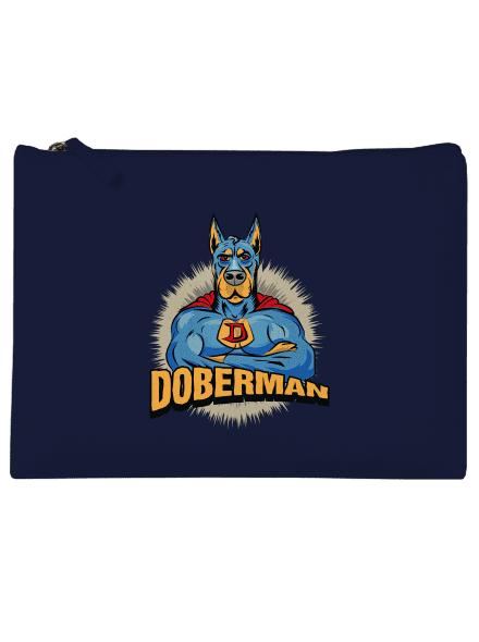 Doberman kis táska French Navy
