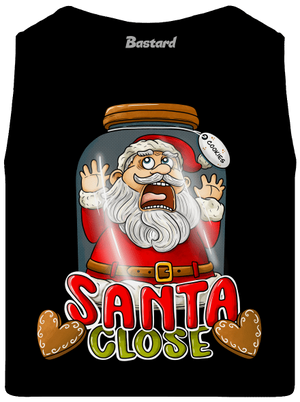 Santa Close férfi trikó Black