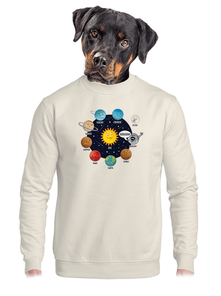 Mercury unisex crewneck Off White