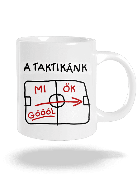 A taktikánk nagy bögre White