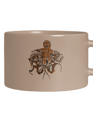 Mézeskalács apokalipszis macaron bögre Brown Macaron