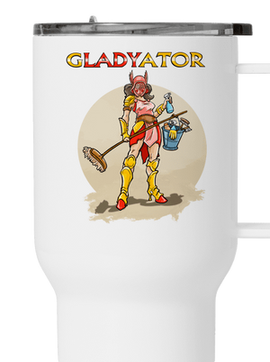 Gladyator termosz bögre White
