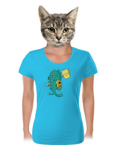 Utolsó karácsony este női póló Blue Atol