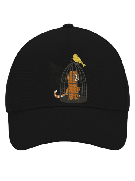 Madár bosszúja baseballsapka Black
