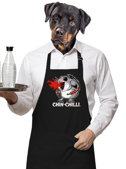 Chinchilli kötény Black