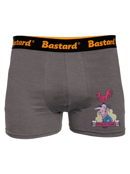 Absolut Punk boxeralsó Gray Melange