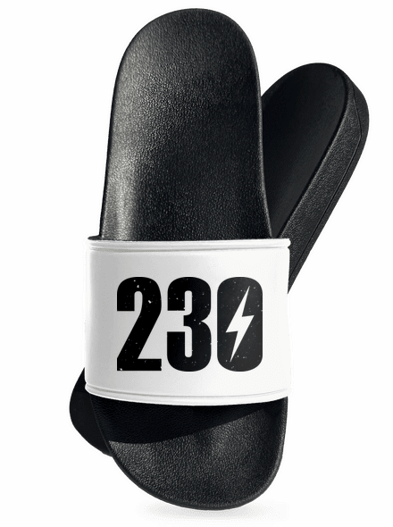 230 V papucs White