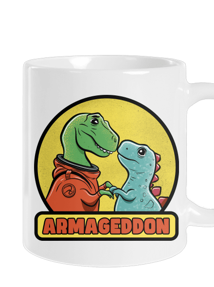 Armageddon hagyományos bögre White