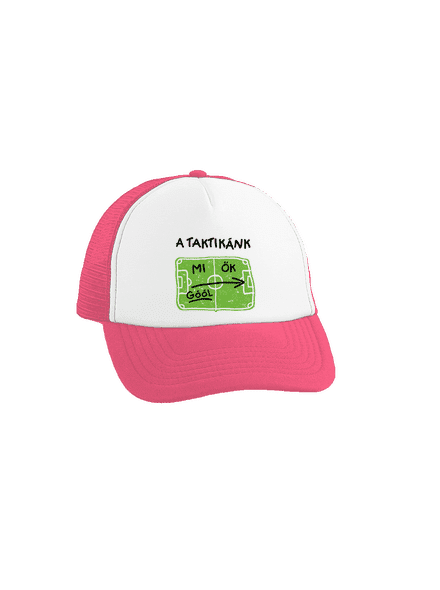 A futballtaktikánk teherautós sapka Fluorescent Pink cap