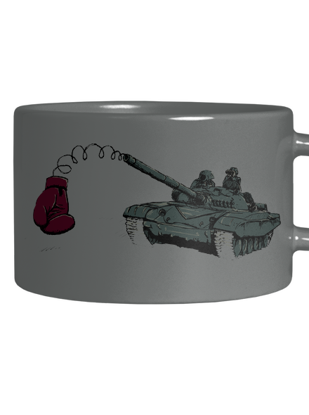 Tank macaron bögre Grey Macaron