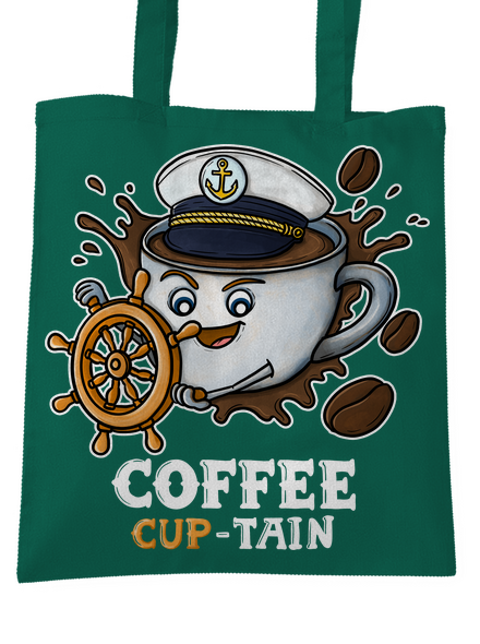 Coffee Cup-tain táska Bottle Green