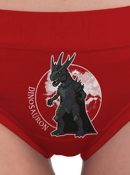 Dinosauron női bugyik Red Mal
