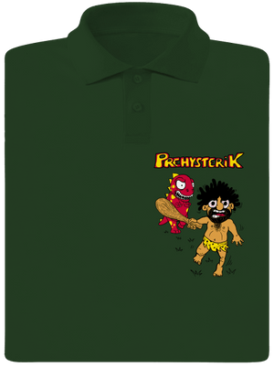 Prehysterik férfi pólóingek Bottle Green Mal