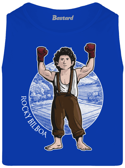 Rocky Bilboa férfi trikó Royal Blue