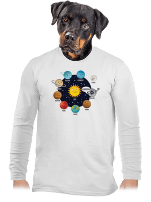 Mercury férfi hosszú ujjú póló White