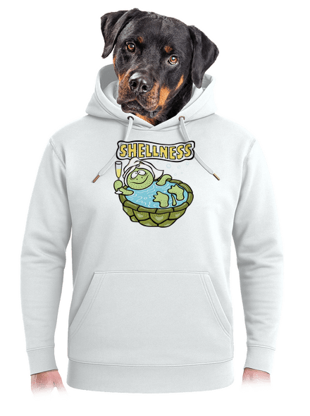 Shellness unisex prémium pulóver Snowwhite