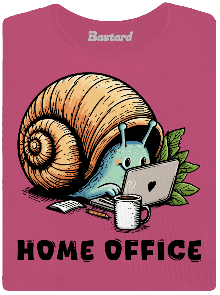 Sneka home office prémium női póló Magenta