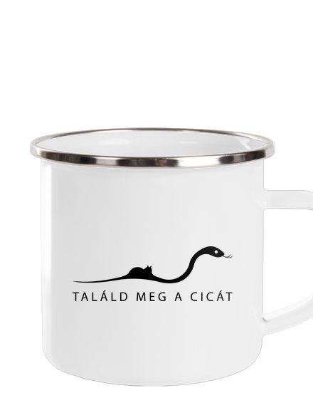 Találd meg a cicát pléhbögre White