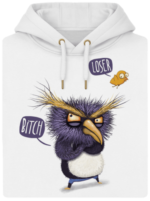 A pingvin nem repül unisex prémium pulóver Snowwhite