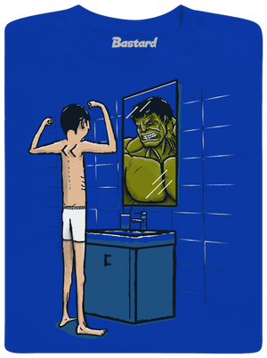 Hulk férfi hosszú ujjú póló Royal Blue