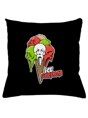 Ice Scream párna Black