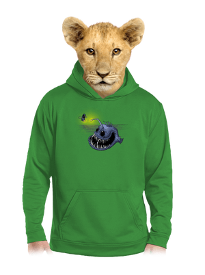 Szívem fénye gyerek kenguruzsebes pulóver Kelly Green AWD