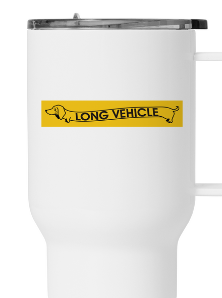 Long vehicle termosz bögre White