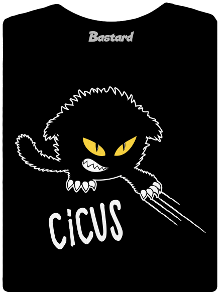 Cicus prémium női póló Black