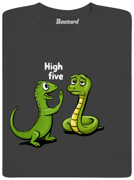 High Five férfi hosszú ujjú póló Dark Grey