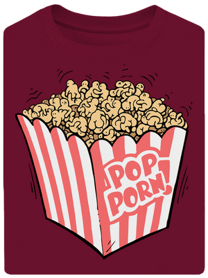 Popporn unisex túlméretezett póló Garner