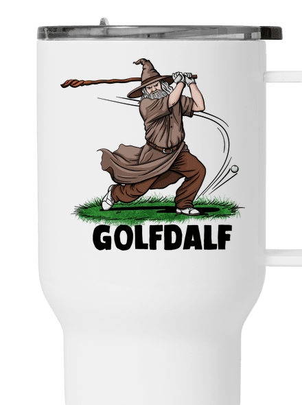 Golfdalf termosz bögre White