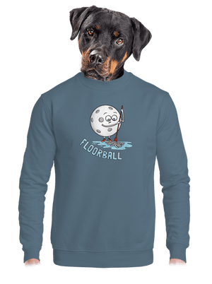 Floorball unisex crewneck Nordic Blue