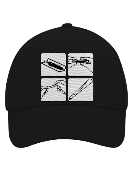 Joint baseballsapka Black