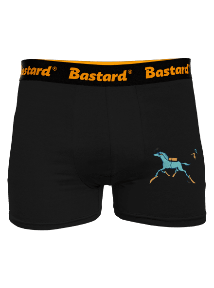 Csikóhal boxeralsó Black