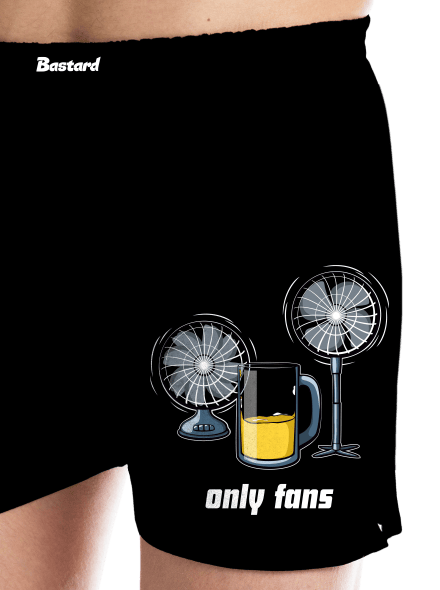 Only fans férfi alsó nadrág Black