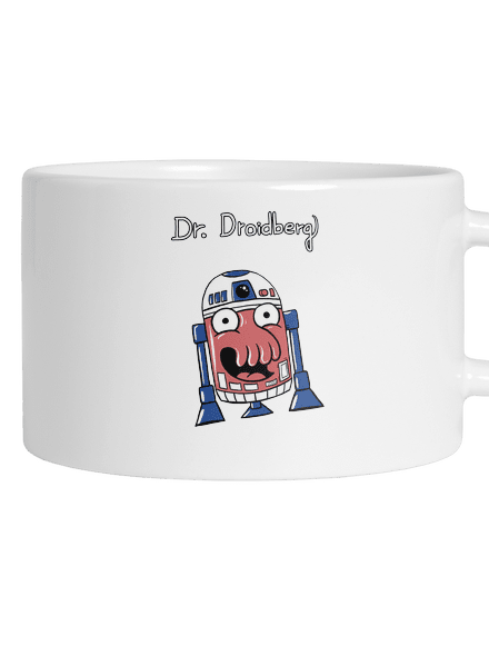 Dr. Droidberg macaron bögre White
