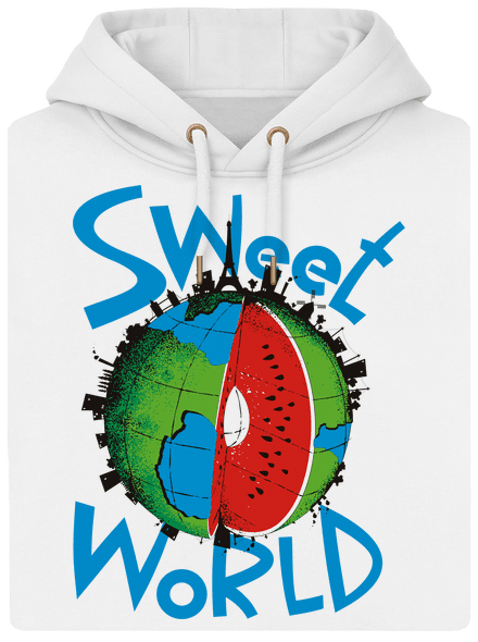 Sweet world unisex prémium pulóver Snowwhite