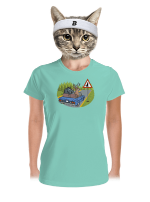 Vadász női sportpóló Mint Mal