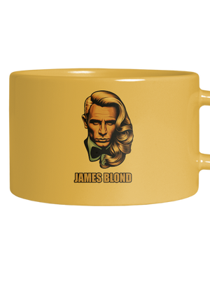 James Blond macaron bögre Yellow Macaron