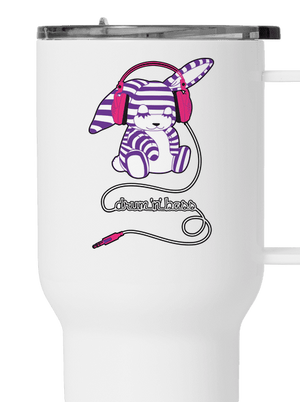 Drum and bass termosz bögre White