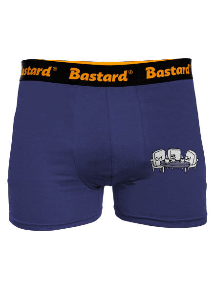 Elválaszthatatlan haverok boxeralsó Blue Navy