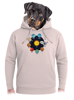 Mercury unisex prémium pulóver Rose Chalk